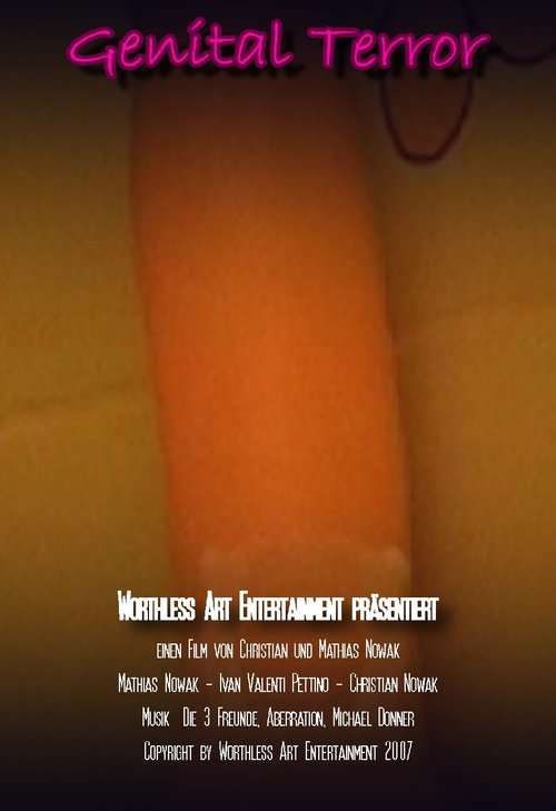 Genital Terror movie poster player