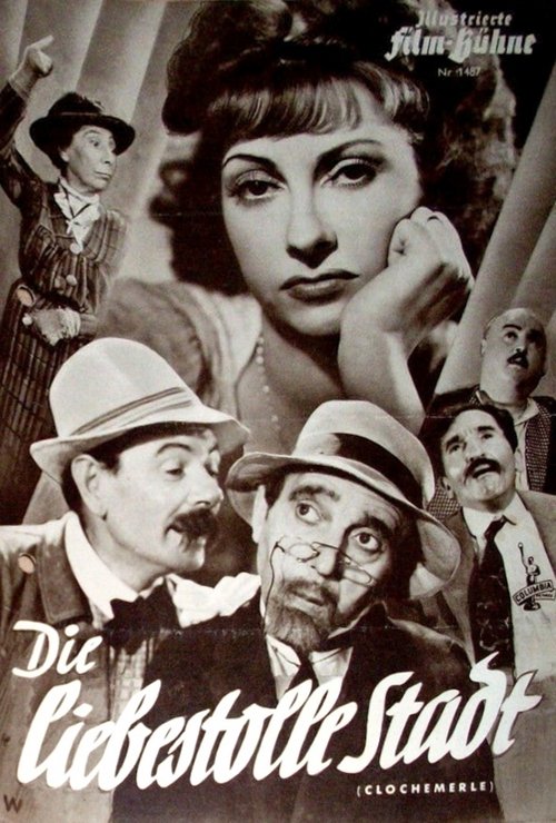 Die liebestolle Stadt poster