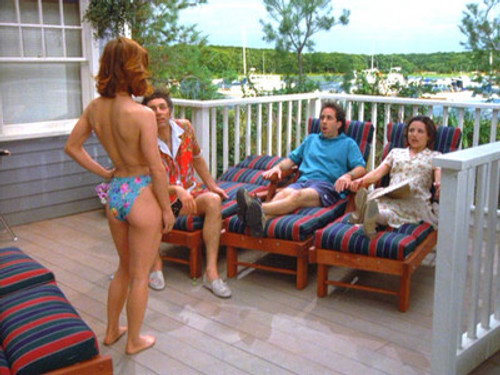 Seinfeld S05E21 — The Hamptons episode still