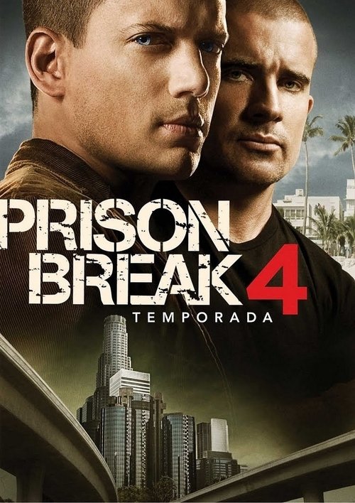 Ver temporada 4 de Prison Break Póster de la temporada 4 de la serie Prison Break