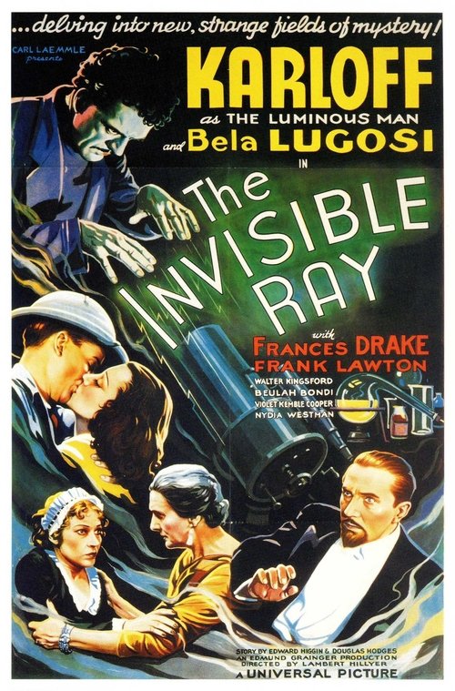 The Invisible Ray poster