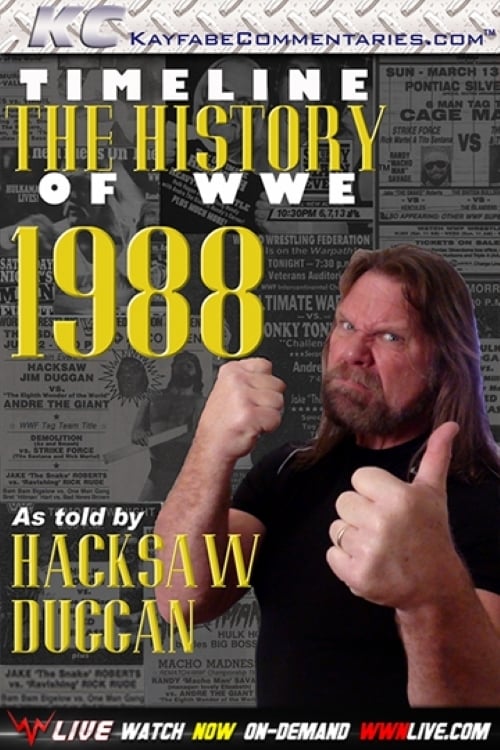 Poster Timeline: The History of WWE – 1988 – As Told By Hacksaw Duggan 2010