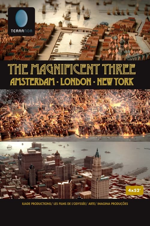 Poster The Magnificent Three: Amsterdam, London, New York