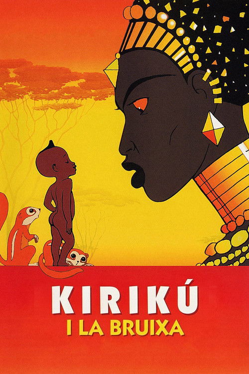 Cartell de Kirikú i la bruixa