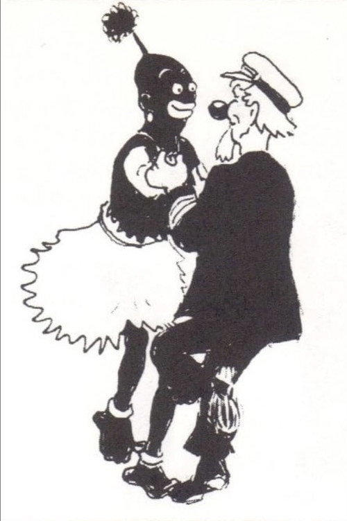 Captain Grogg and Kalle at an African ball