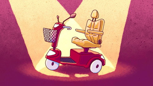 Else & Birthe - the new mobility scooter