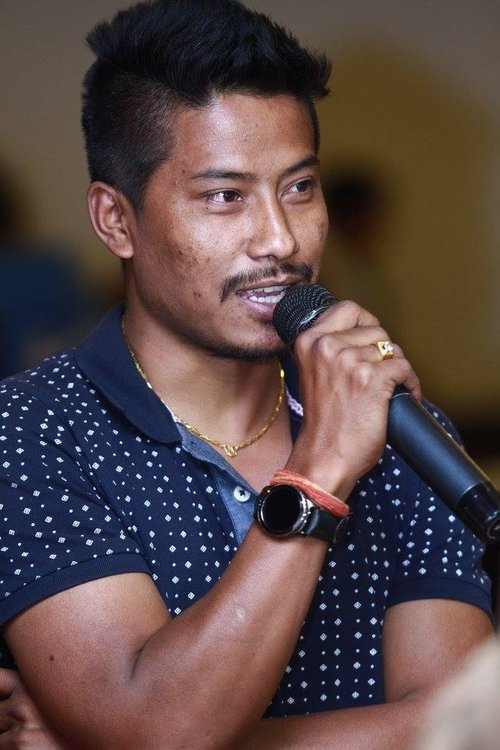 Grootschalige poster van Nischal Basnet