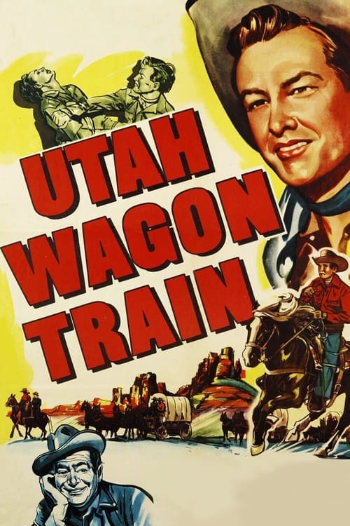 Poster Utah Wagon Train 1951