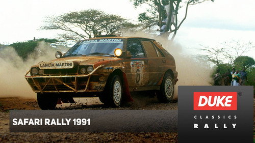 Safari Rally 1991 Backdrop Blur