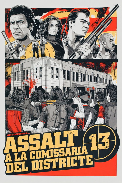 Cartell: Assalt a la comissaria del districte 13