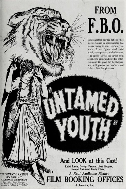 Untamed Youth poster