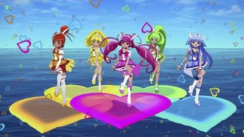 Poster della serie Glitter Force