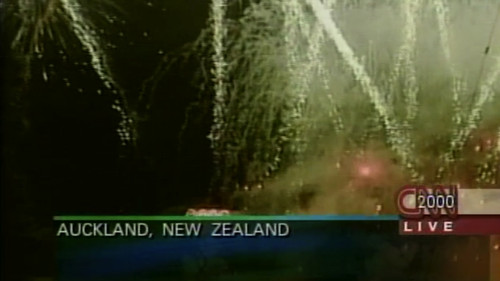 CNN Millennium 2000 Backdrop Blur