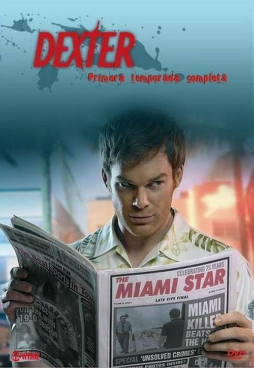 Poster de la Temporada 1 en la serie Dexter