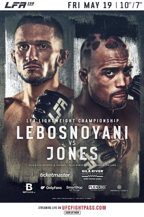 LFA 158: Jones vs. Lebosnoyani (2023) poster