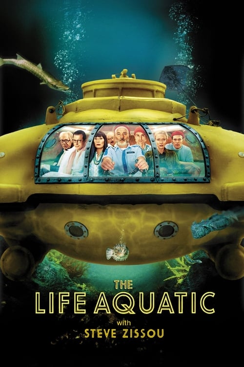 Grootschalige poster van The Life Aquatic with Steve Zissou