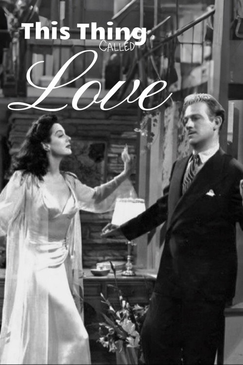 Pôster oficial de This Thing Called Love (1940) - Romance