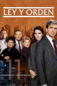 Póster de la temporada 11 de la serie Ley y orden