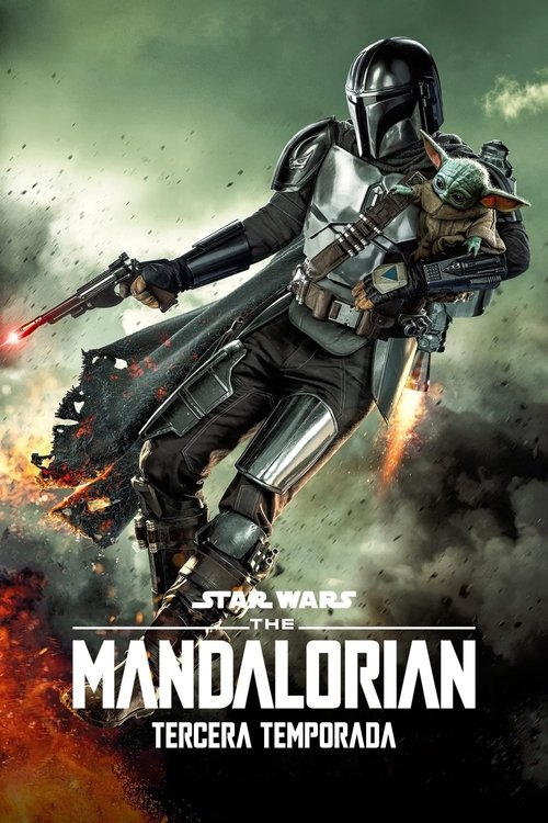 Ver temporada 3 de The Mandalorian Póster de la temporada 3 de la serie The Mandalorian