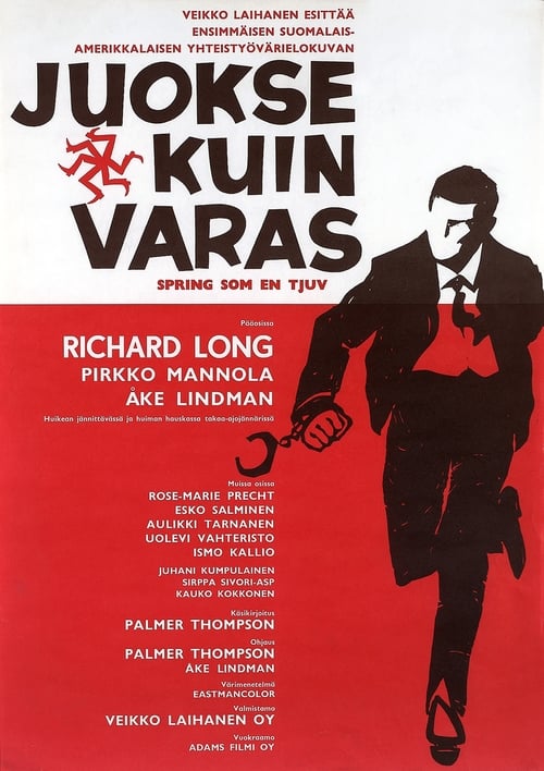 Poster Juokse kuin varas 1964
