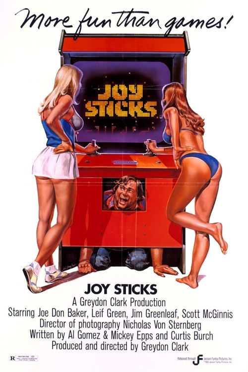 Grootschalige poster van Joysticks