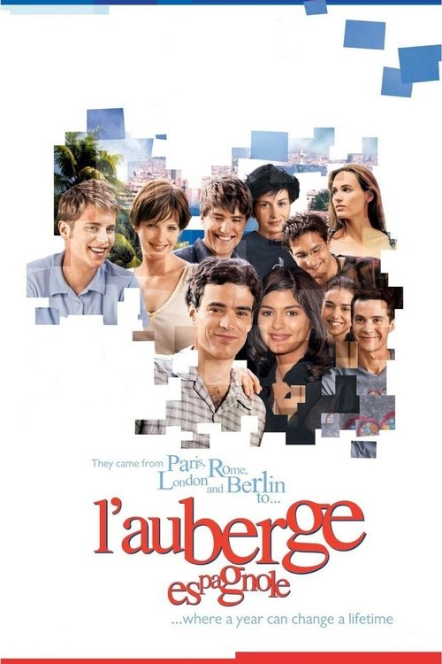 Grootschalige poster van L'Auberge Espagnole