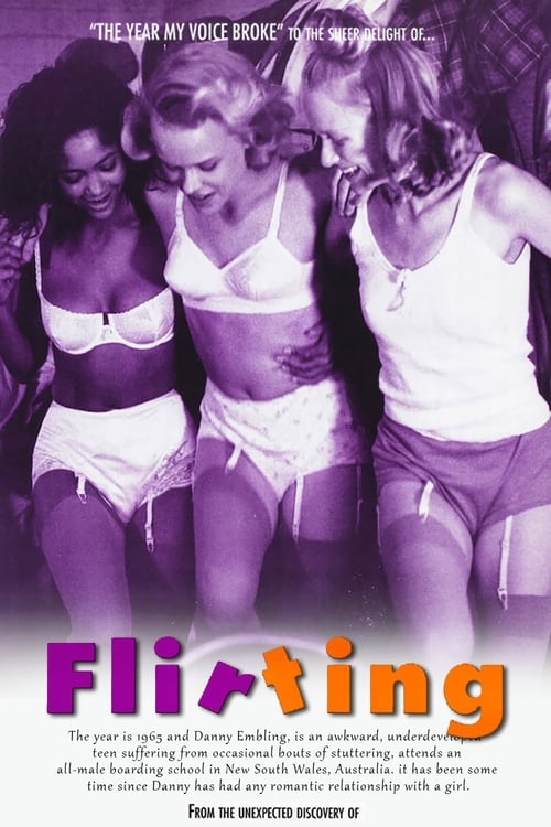 Grootschalige poster van Flirting