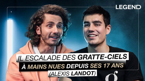 He has been scaling skyscrapers with his bare hands since he was 17 (Alexis Landot)