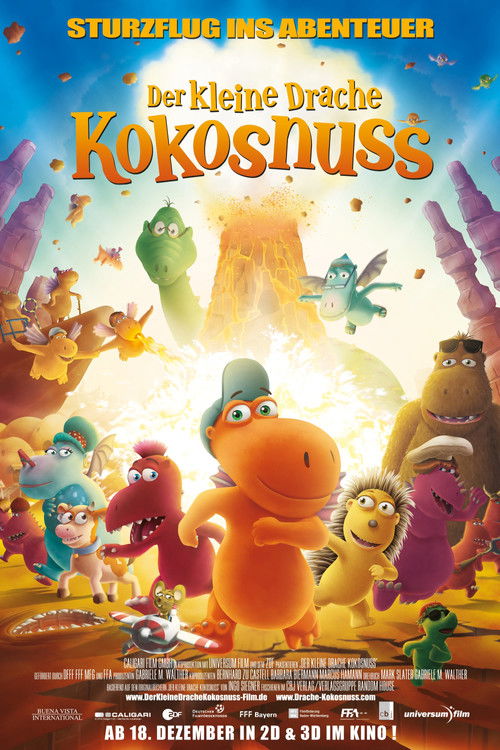 Coconut the Dragon poster