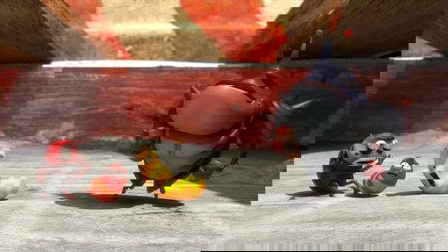 Escena del episodio 24 de la temporada 3 de la serie Larva