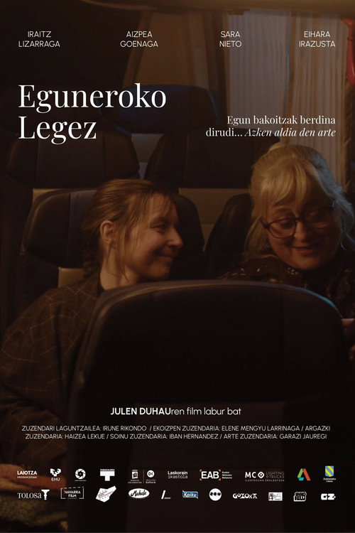 Póster oficial de Eguneroko legez (2026) - Drama