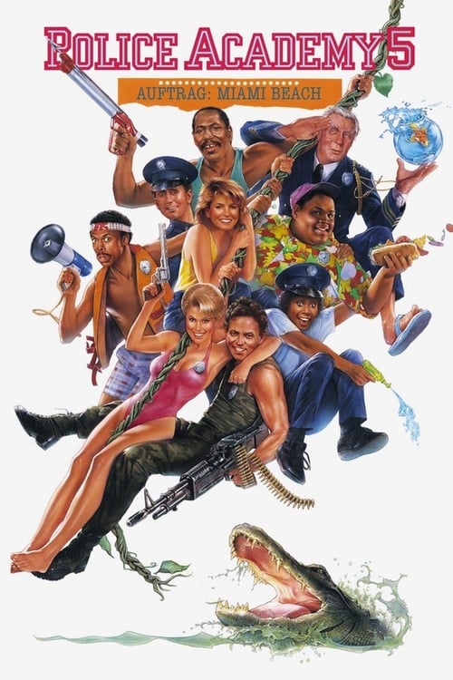 Police Academy 5: Assignment Miami Beach poster