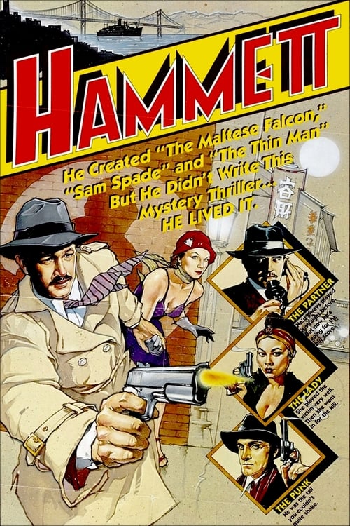 Grootschalige poster van Hammett