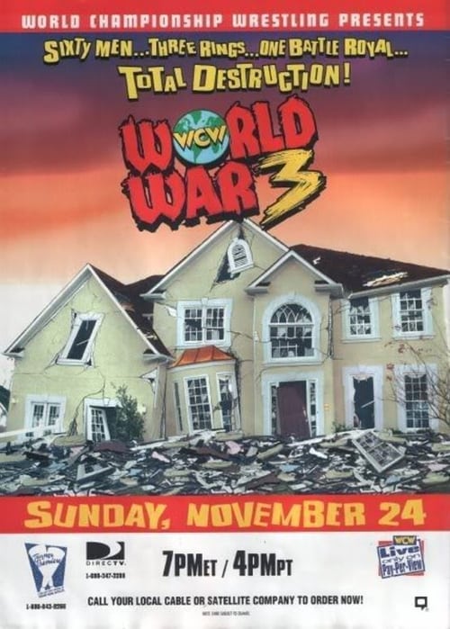 Poster WCW World War 3 1996 1996