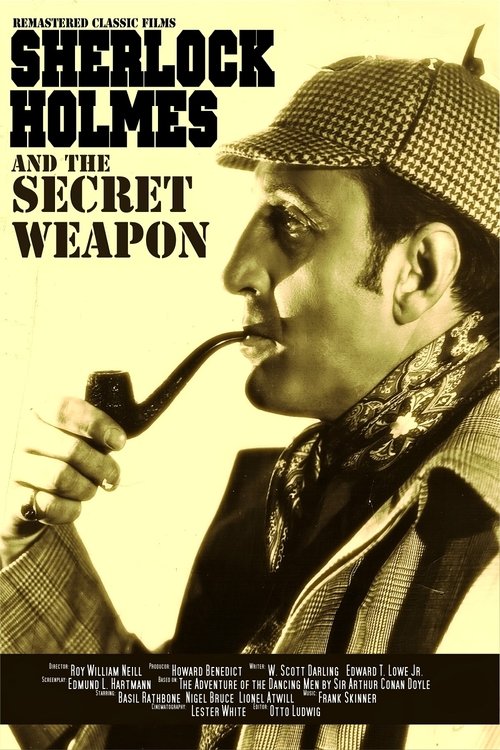 Grootschalige poster van Sherlock Holmes: The Secret Weapon