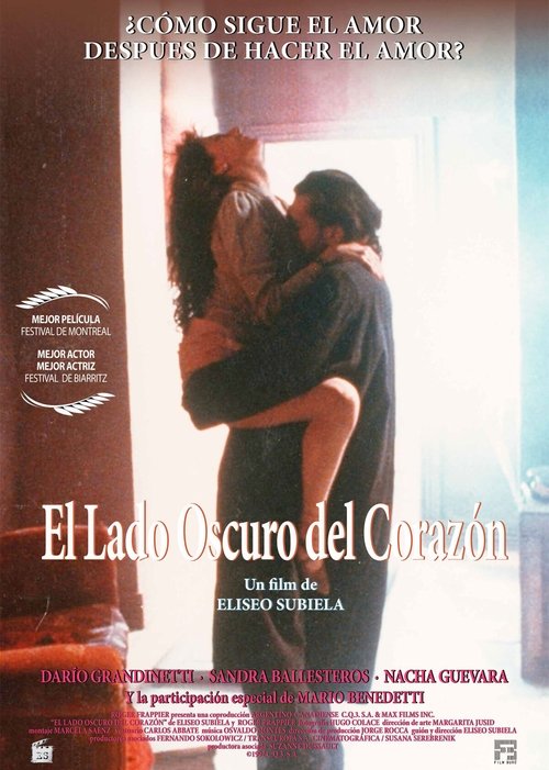 The Dark Side of the Heart movie poster player