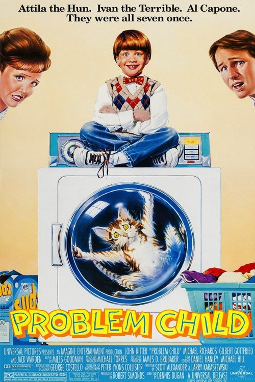 Grootschalige poster van Problem Child