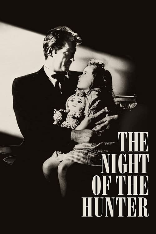 Grootschalige poster van The Night of the Hunter