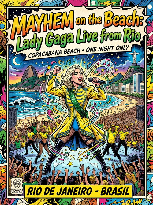 MAYHEM on the Beach: Lady Gaga Live from Rio poster