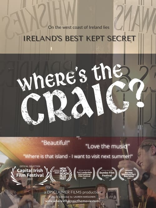 Where's the Craic? poster