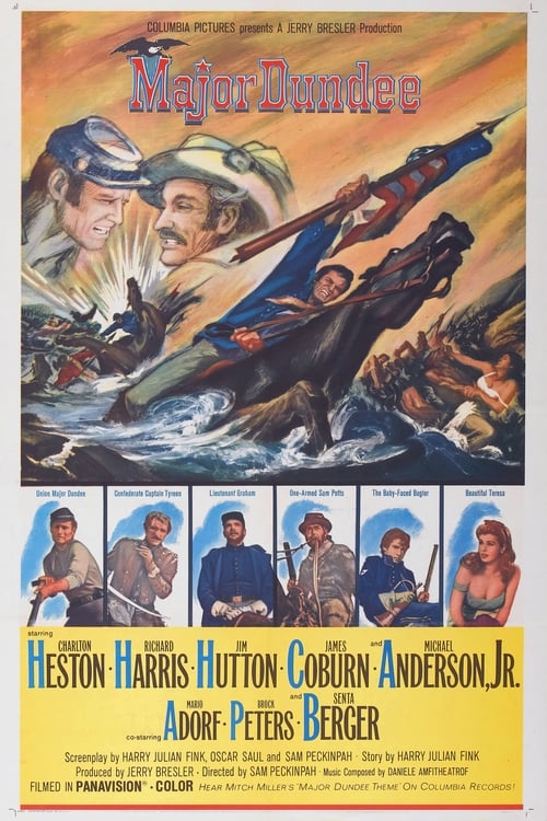 Major Dundee poster