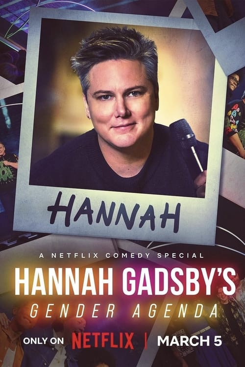 Hannah Gadsby's Gender Agenda poster