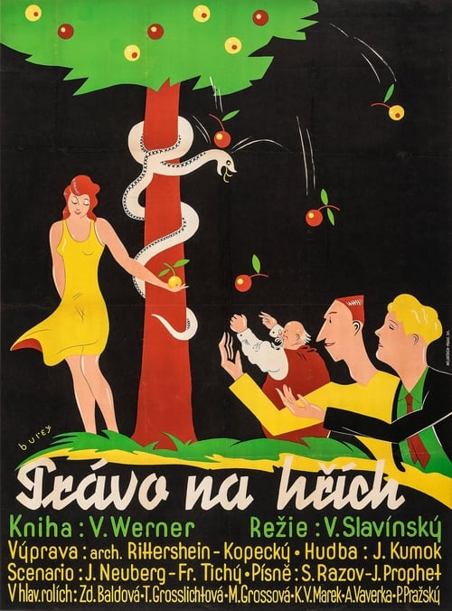 Poster Právo na hřích 1932