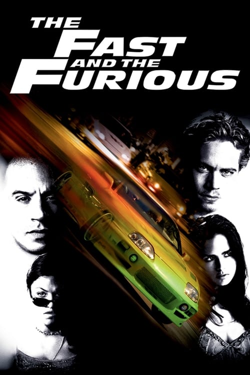 Grootschalige poster van The Fast and the Furious