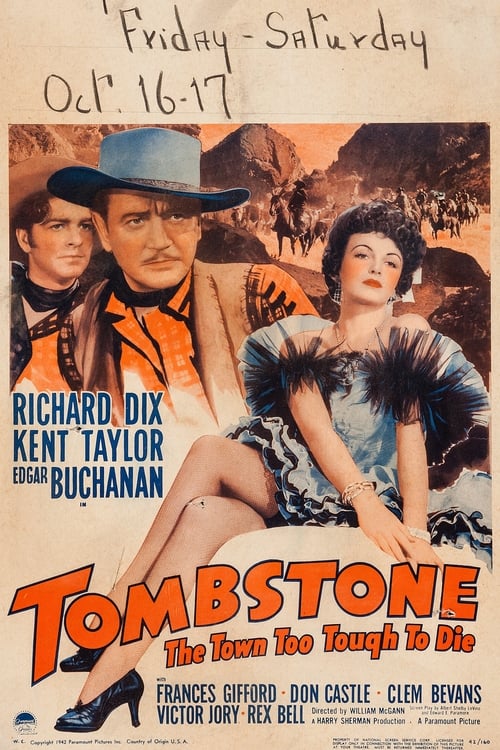 Tombstone: The Town too Tough to Die 1942