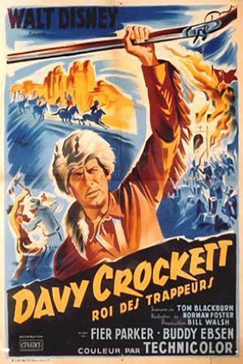 Davy Crockett, roi des trappeurs Poster