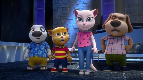Escena del episodio 22 de la temporada 5 de la serie Talking Tom and Friends