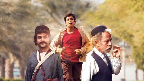 Pinokio, Amoo Sardar, and Raeesali Backdrop Blur