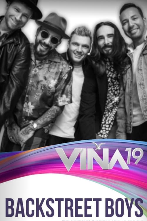 Poster Backstreet Boys Festival de Viña del Mar 2019