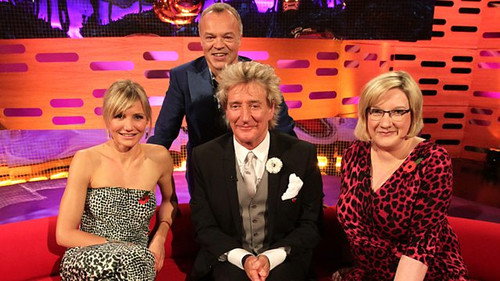 Cameron Diaz, Sarah Millican, Rod Stewart